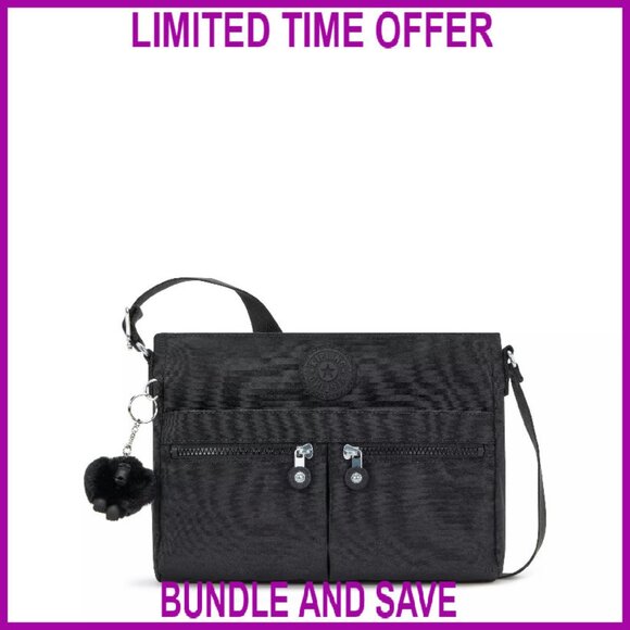 Lightweight Nylon Crossbody Bag with Multiple Pockets for Travel